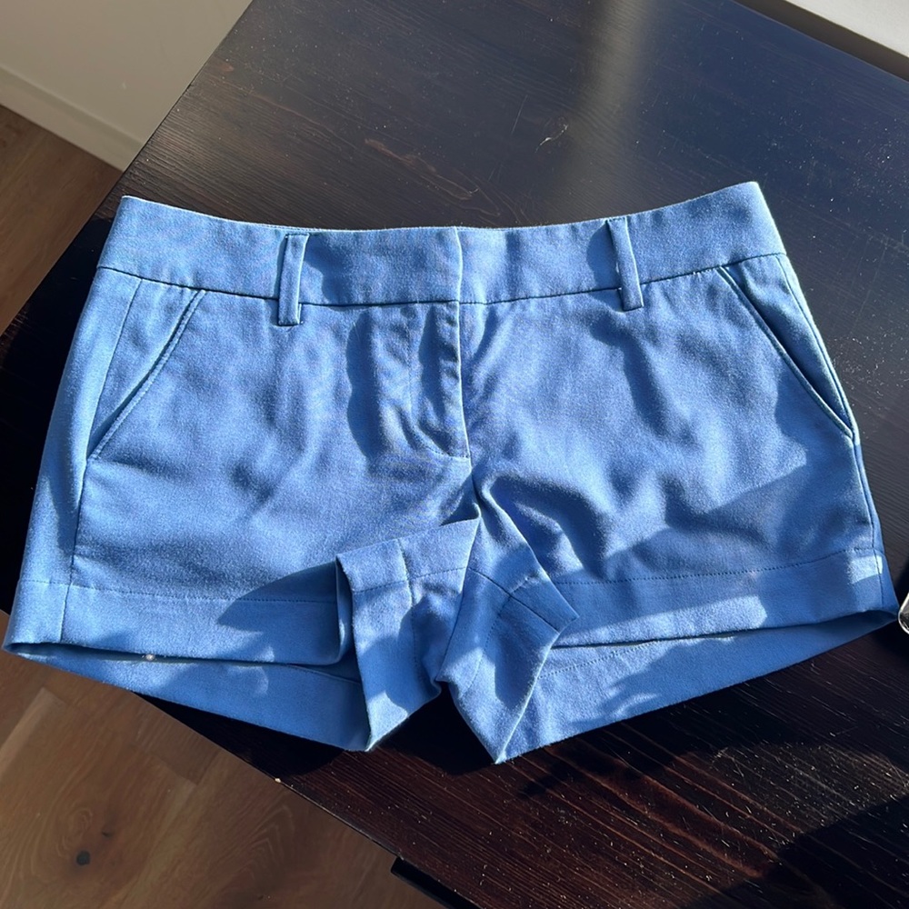 NWOT blue L’Agence shorts size 2